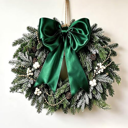 Dark Green Ribbon 4 Inch x 10 Yards Double Faced