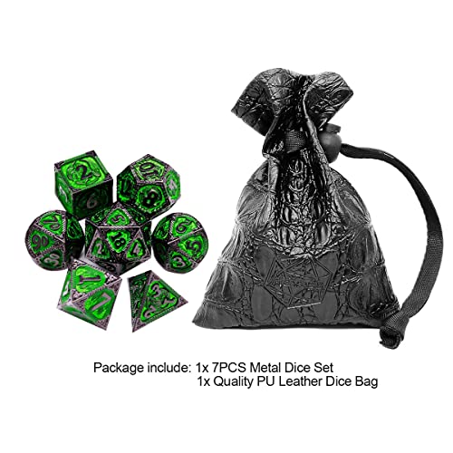 Metal DND Dice Set