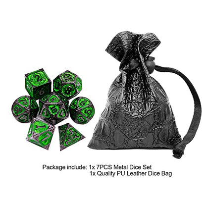 Metal DND Dice Set