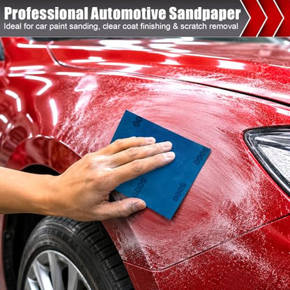 16 Pack Wet Dry Sand Paper Assortment