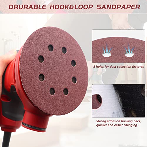 5 Inch 120 Grit Sanding Discs (50 Count)