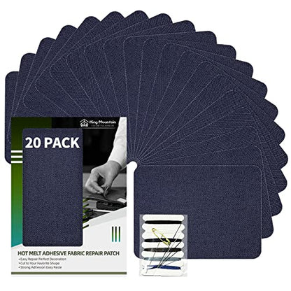 Iron on Repair Patch 20 Pcs Pack