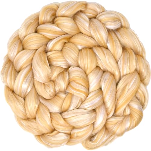 Merino Silk Luxe Tonal Designer Blend. Superfine Merino