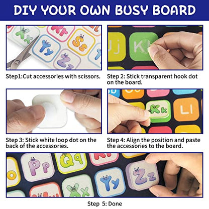 Montessori Busy Board for Boys 3 4 5 Year