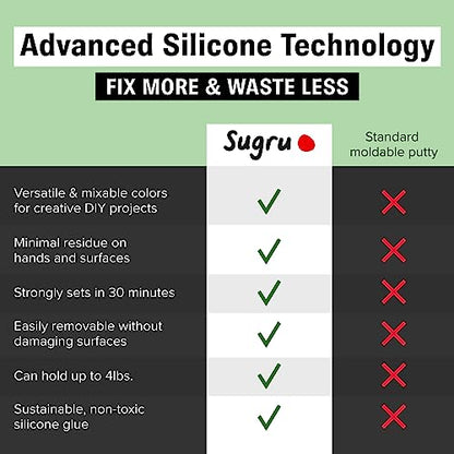 Sugru Silicone Super Glue (8 Count)
