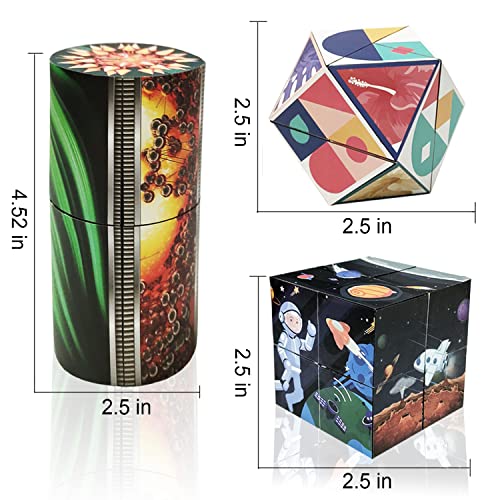 3D Flips Magic Cube Set (3 Count)