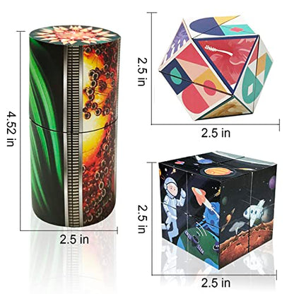 3D Flips Magic Cube Set (3 Count)