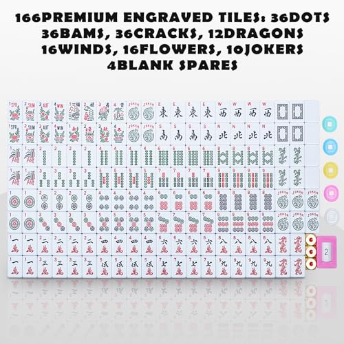 New American Mahjong Game Set