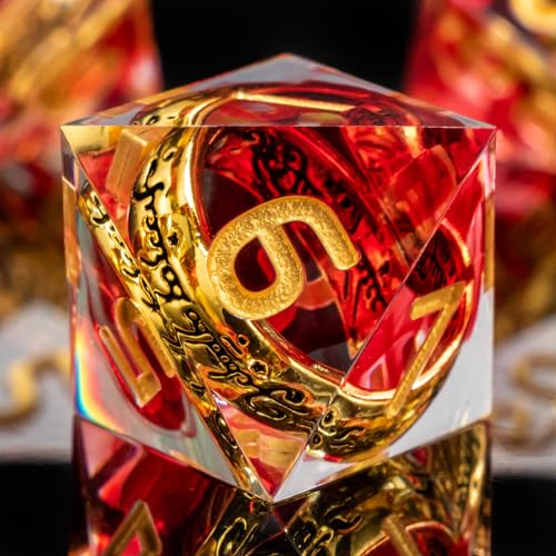 Magic Lord Rings DND Dice Set with Box