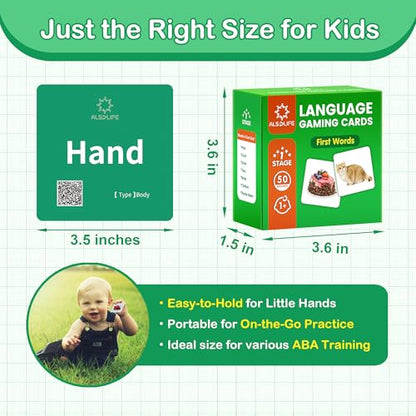 Thick Baby Flash Cards for Toddlers 1 (60 Count)