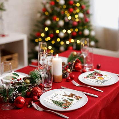 200 Pcs Christmas Napkins (200 Count)