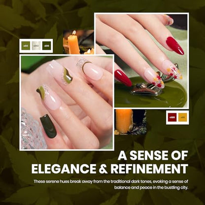 Beetles Fall Gel Nail Polish Set