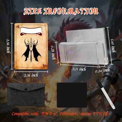 DND Initiative&Combat Tracker Set
