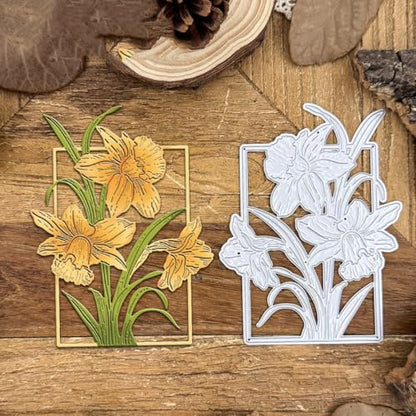 Flowers Metal Cutting Die for Scrapbooking