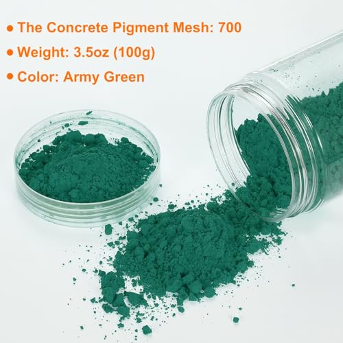 Iron Oxide Powder Concrete Pigment 700 Mesh 3.5oz (28.2 Ounce)