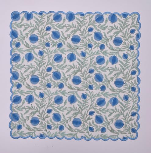 Hand Block Print Cloth Napkins (4 Count)