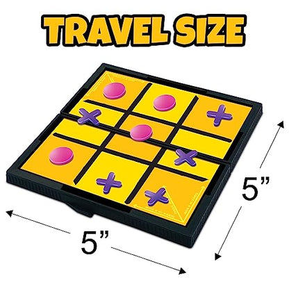 Magnetic Board Travel Games for Kids (12 Count)