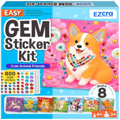 Gem Sticker Kit for Kids