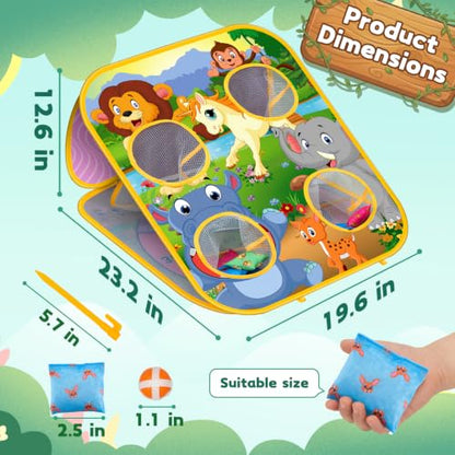 Animal Bean Bag Toss Game