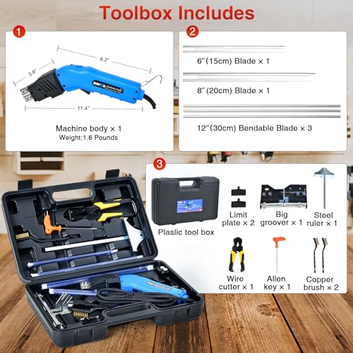 Electric Hot Knife Foam Cutter Tool Kit Air Cooled