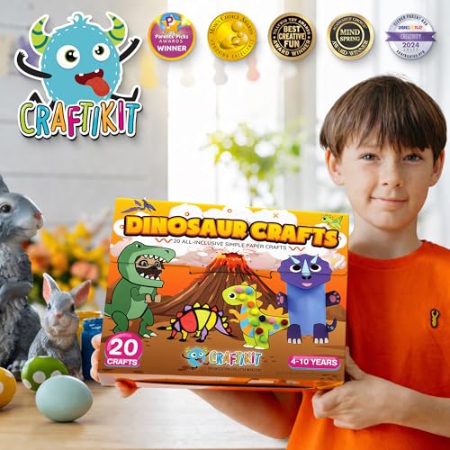 20 Award Winning Dinosaur Crafts for Kids