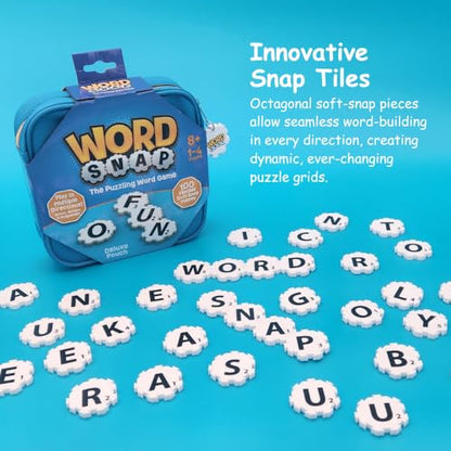 Word Strategy Game with Travel Bag