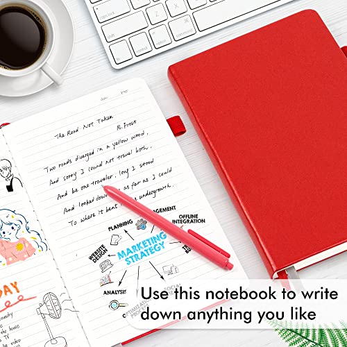 5 Pack Journal Notebook Bulk for School (5 Count)
