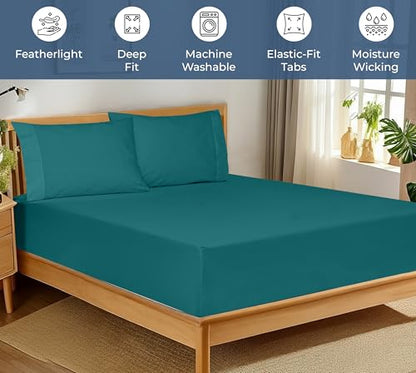 100% Organic Cotton Fitted Sheet