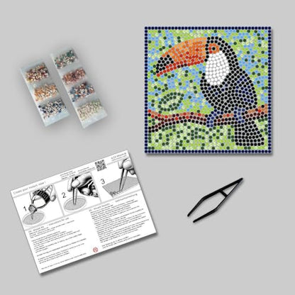 Build a Real Mosaic with Our DIY Mosaic Kit for Adults (10.7639 Sq Ft)