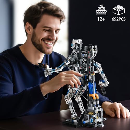 Mechanical Skull Robot Building Set for Adult