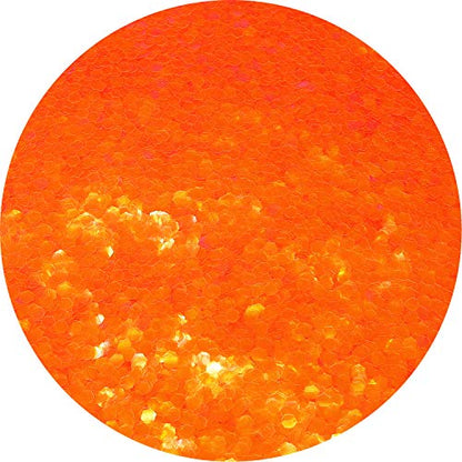 Craft Glitter Shaker Fluorescent Orange 110g Super Chunky (3.88014 Ounce)