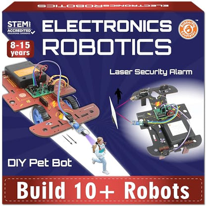 10in1 STEM Electronics Robotics Kit for Kids Ages 8