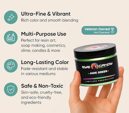 Pigments Premium Green Mica Powder
