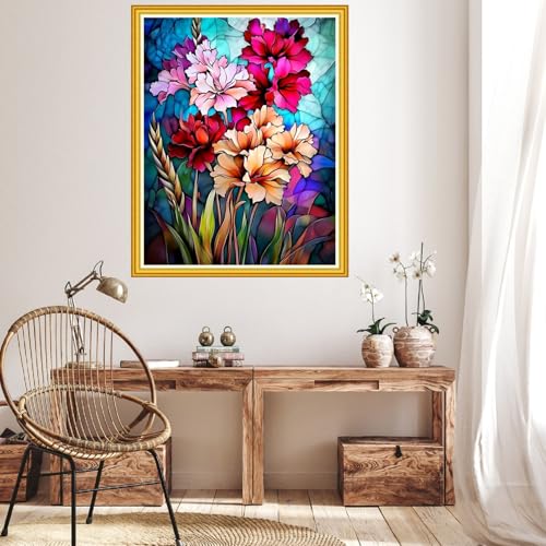 Stamped Cross Stitch Kits for Beginner Embroidery Kits for Beginners Adults DIY 11CT Cross Stitch Patterns Needlepoint Kits Crossstitching Kits