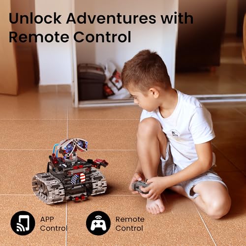 Robot Building Kit STEM Gifts for Boys 8