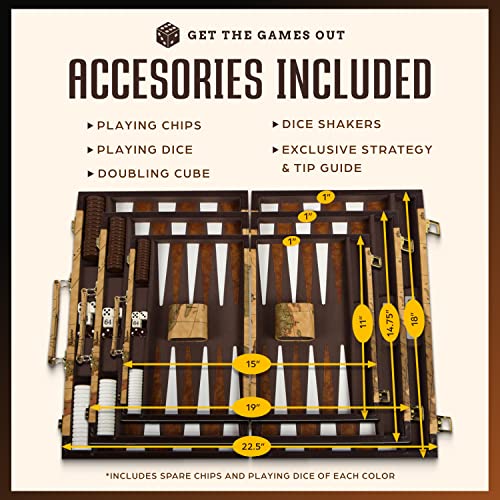 Top Backgammon Set