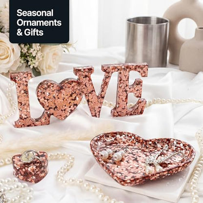 Craft Glitter Rose Gold 100g Super Chunky Glitter (3.5 Ounce)