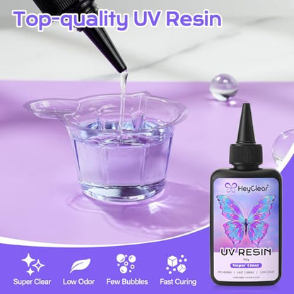 UV Resin Kit 200g with UV Light