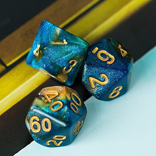 DND Dice Set D&D Polyhedral Dice for RPG (7 Count)