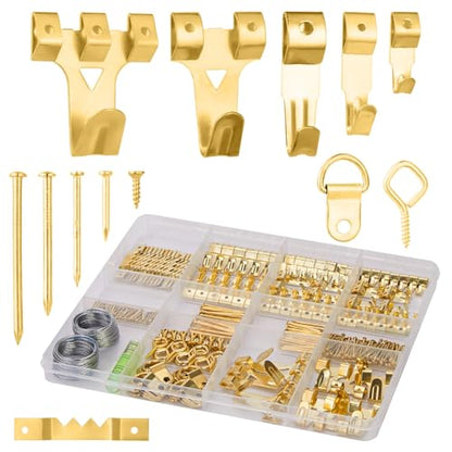 303 Piece Picture Hanging Assortment with Heavy Duty Hooks