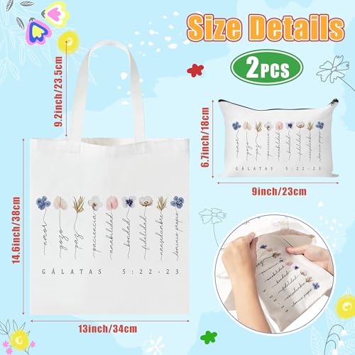 Spanish Floral Canvas Bags
