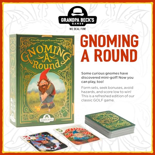 Gnoming A Round Family Golf Style Card Game