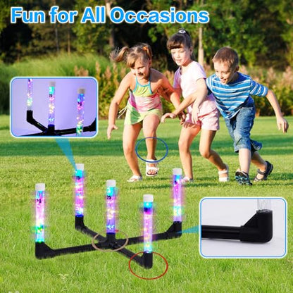 Outdoor Games Ring Toss Glow in Dark