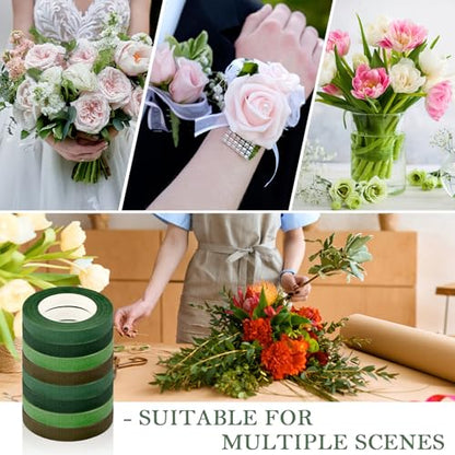8 Rolls Floral Tape (720 Foot)