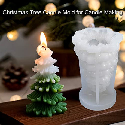 Christmas Tree Candle Mold