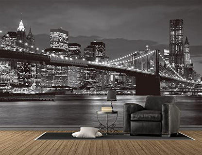 Brooklyn Bridge and New York City Wall Murals