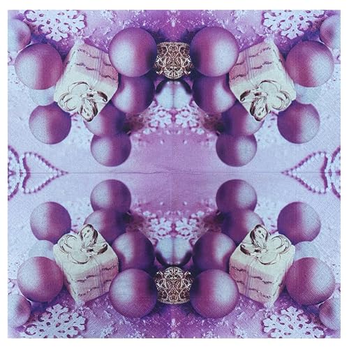 20 ct 13x13 Christmas Paper Decoupage Napkins (20 Count)