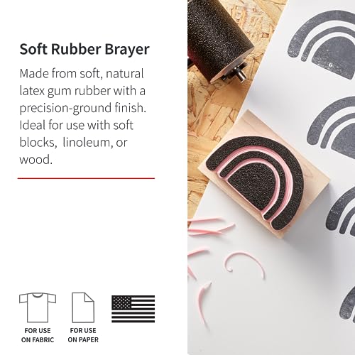 Soft Rubber Brayer