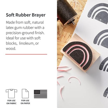 Soft Rubber Brayer