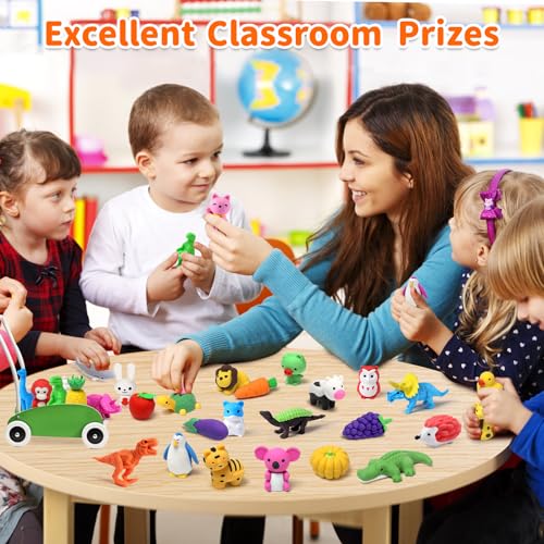 40 Cute Desk Pets for Classroom (40 Count)